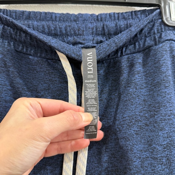 Vuori Performance Navy Jogger Pants M - Picture 5 of 5